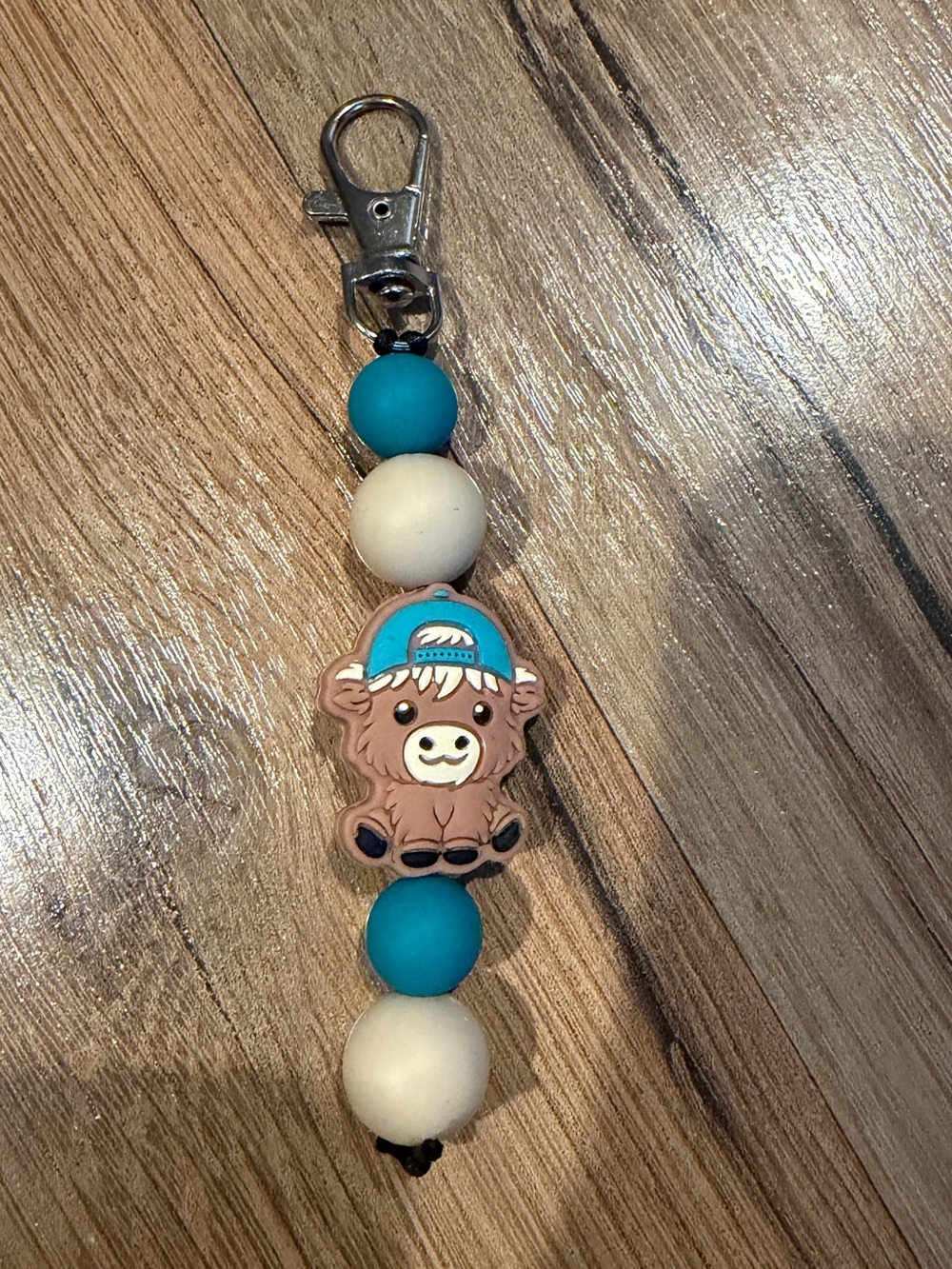 Highland Cow Keychain